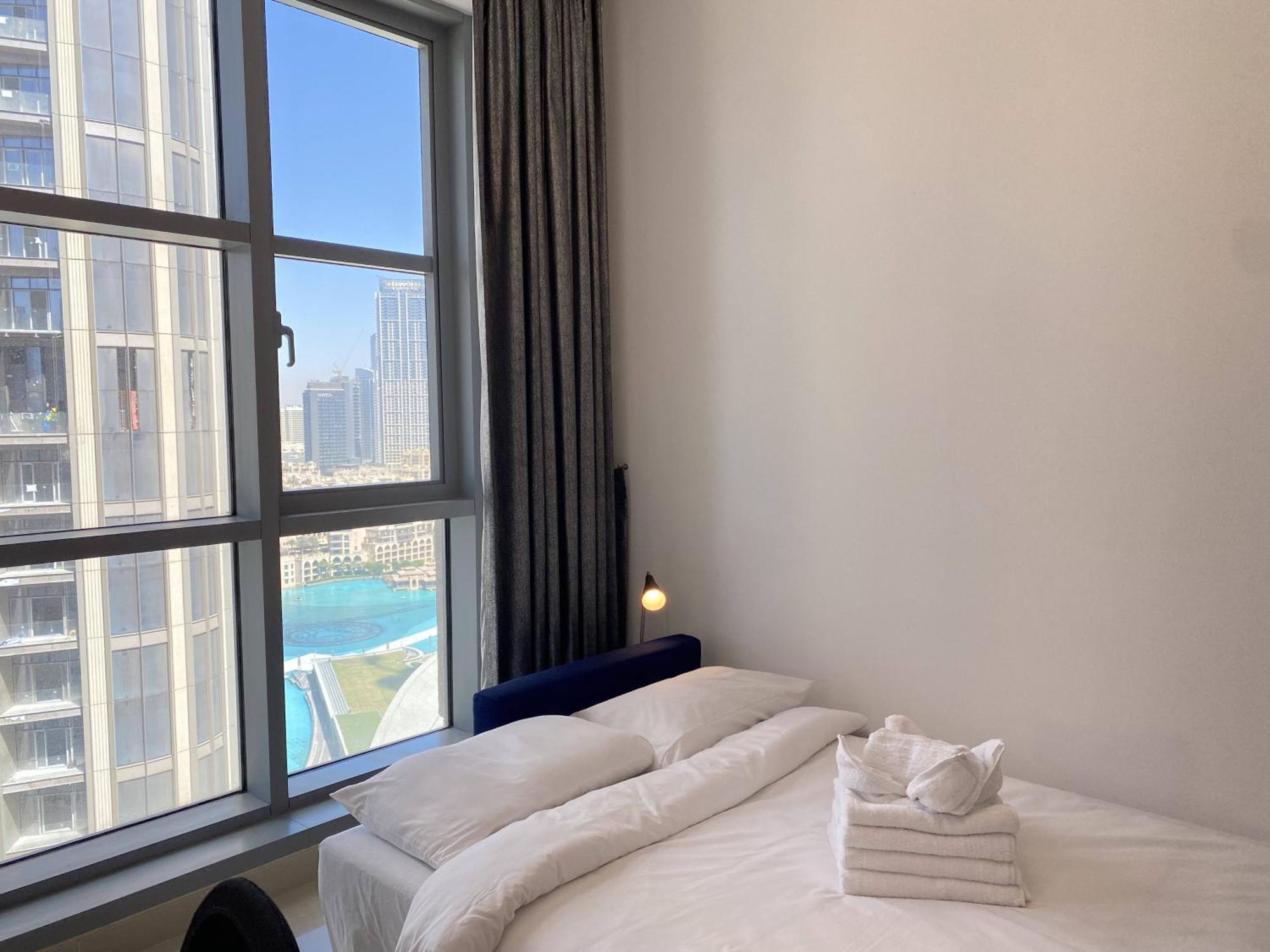 Lux Bnb Standpoint Tower Burj & Fountain Views Dubai Exterior foto