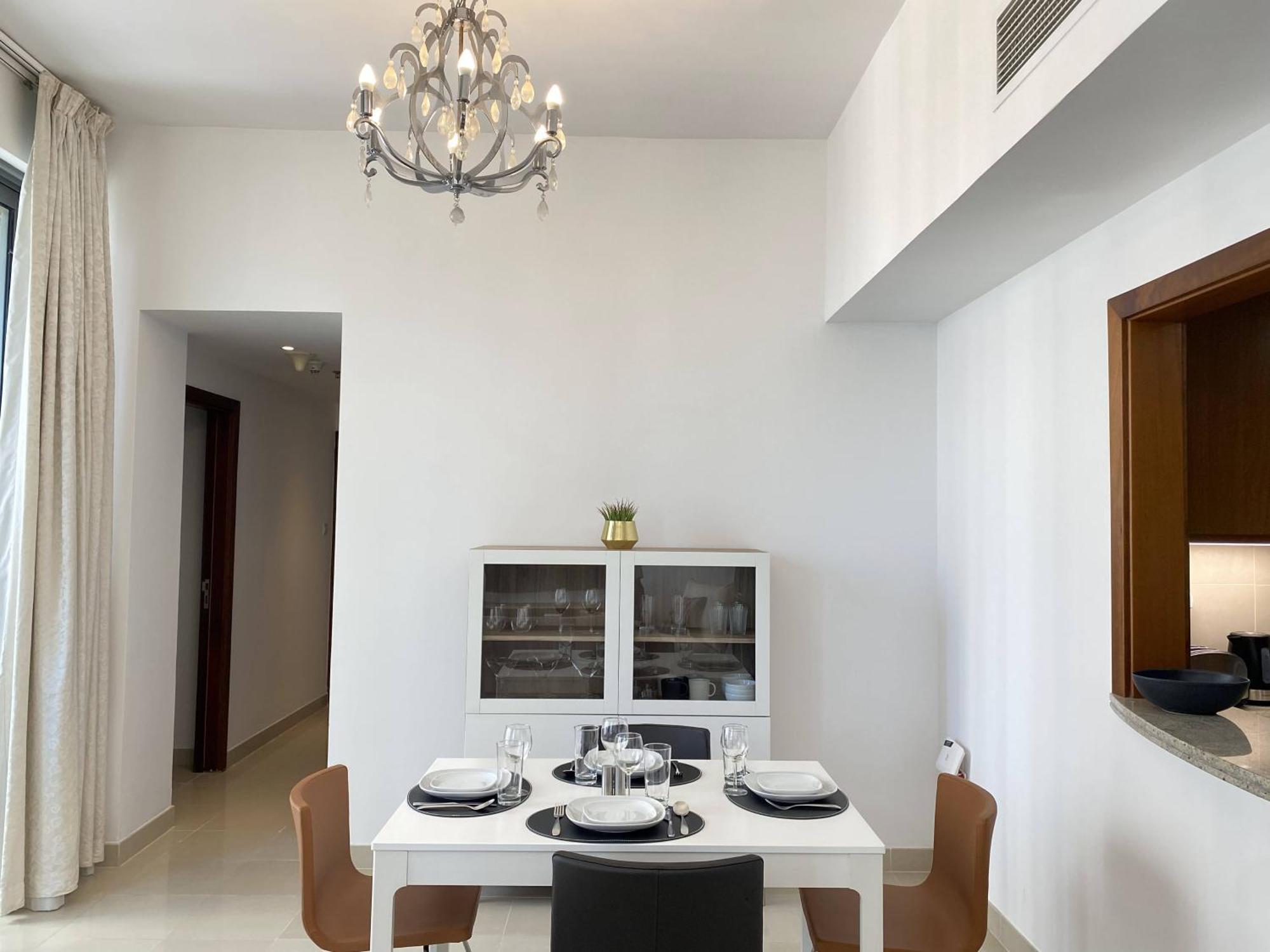 Lux Bnb Standpoint Tower Burj & Fountain Views Dubai Exterior foto